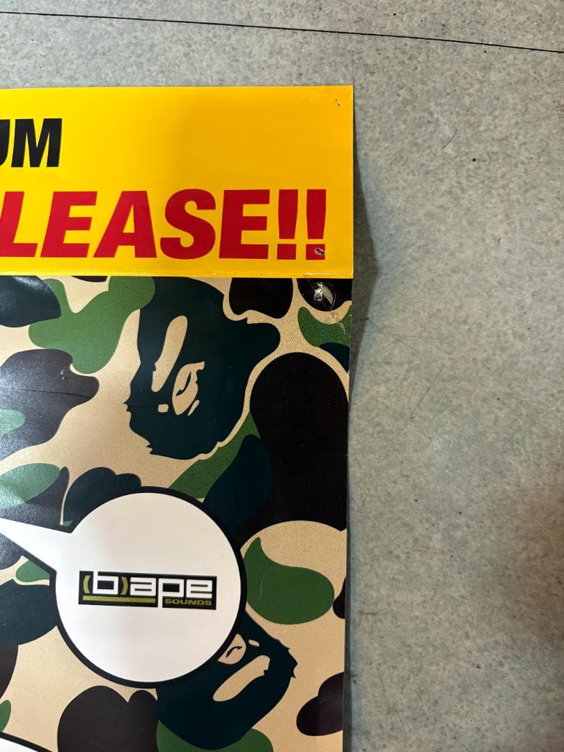 【送料無料】BAPE Teriyaki Boyz 　ポスター　Release