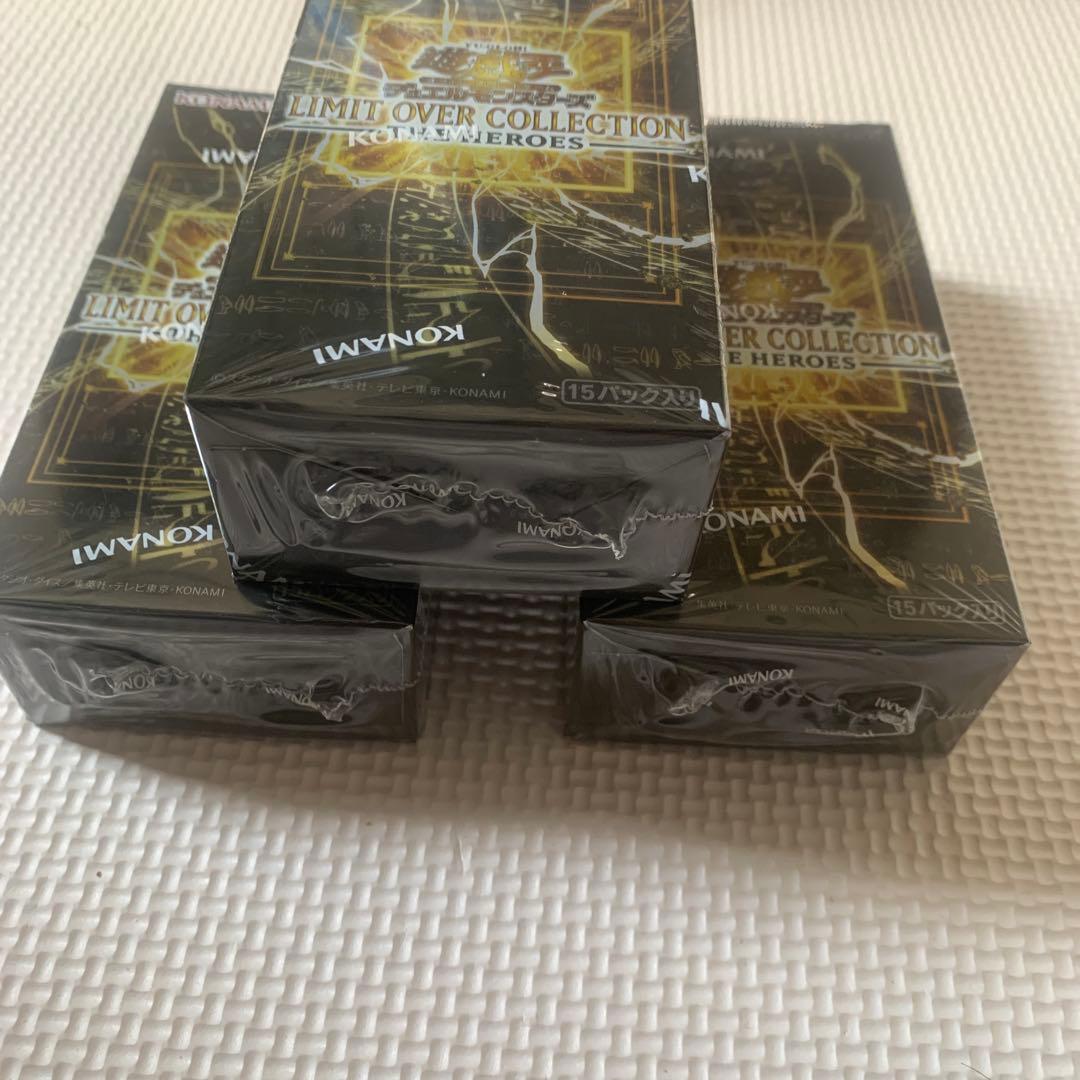 遊戯王LIMIT OVER COLLECTION THE HEROES 3BOX