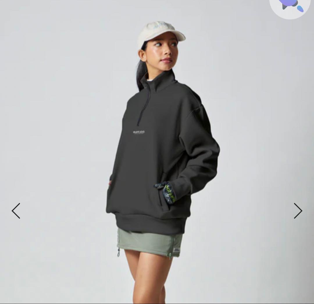 RUFFLOG HALF ZIP SWEATSHIRT【M】
