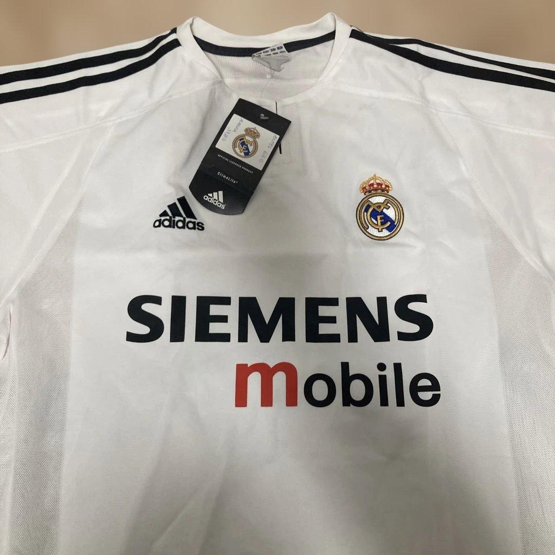 超激レアadidas× Real Madrid 2003/04ホームユニフォーム