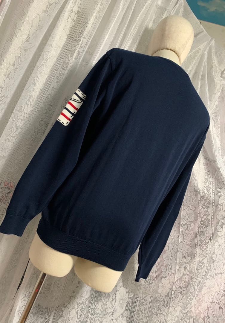 CASTELBAJAC GOLF 長袖　ニット　セーター　刺繍デカロゴ　サイズ5
