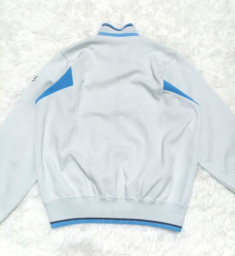 70s 80s asics ジャージ タイガー セットアップ ライトグレー M