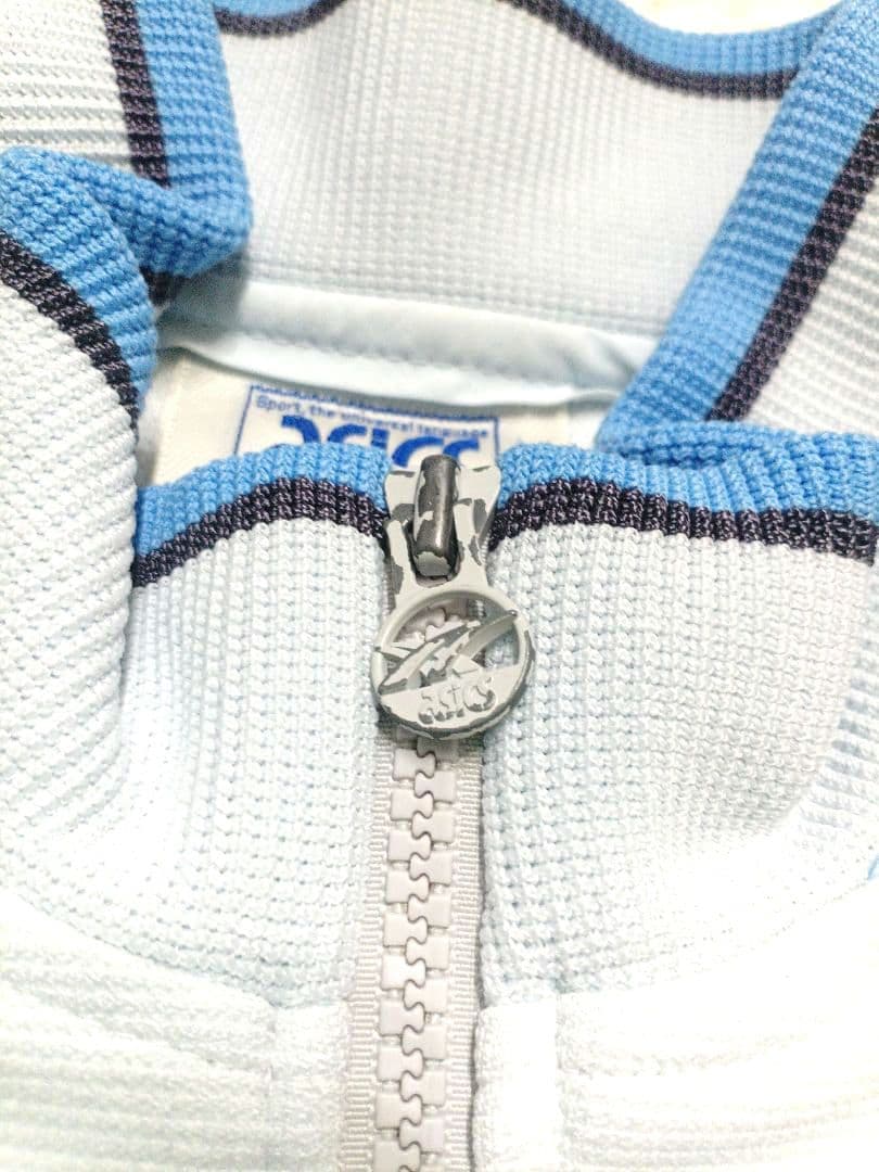 70s 80s asics ジャージ タイガー セットアップ ライトグレー M