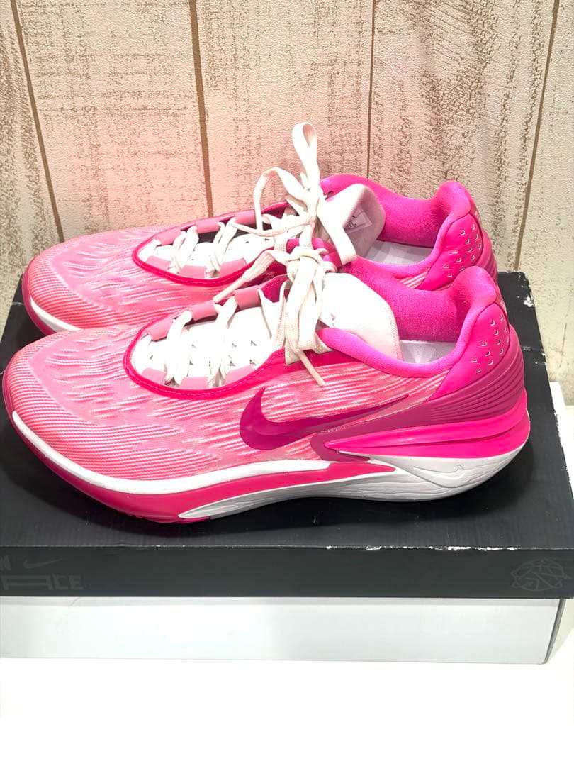 NIKE AIR ZOOM G.T. CUT2 ハイパーピンクバスケットシューズ