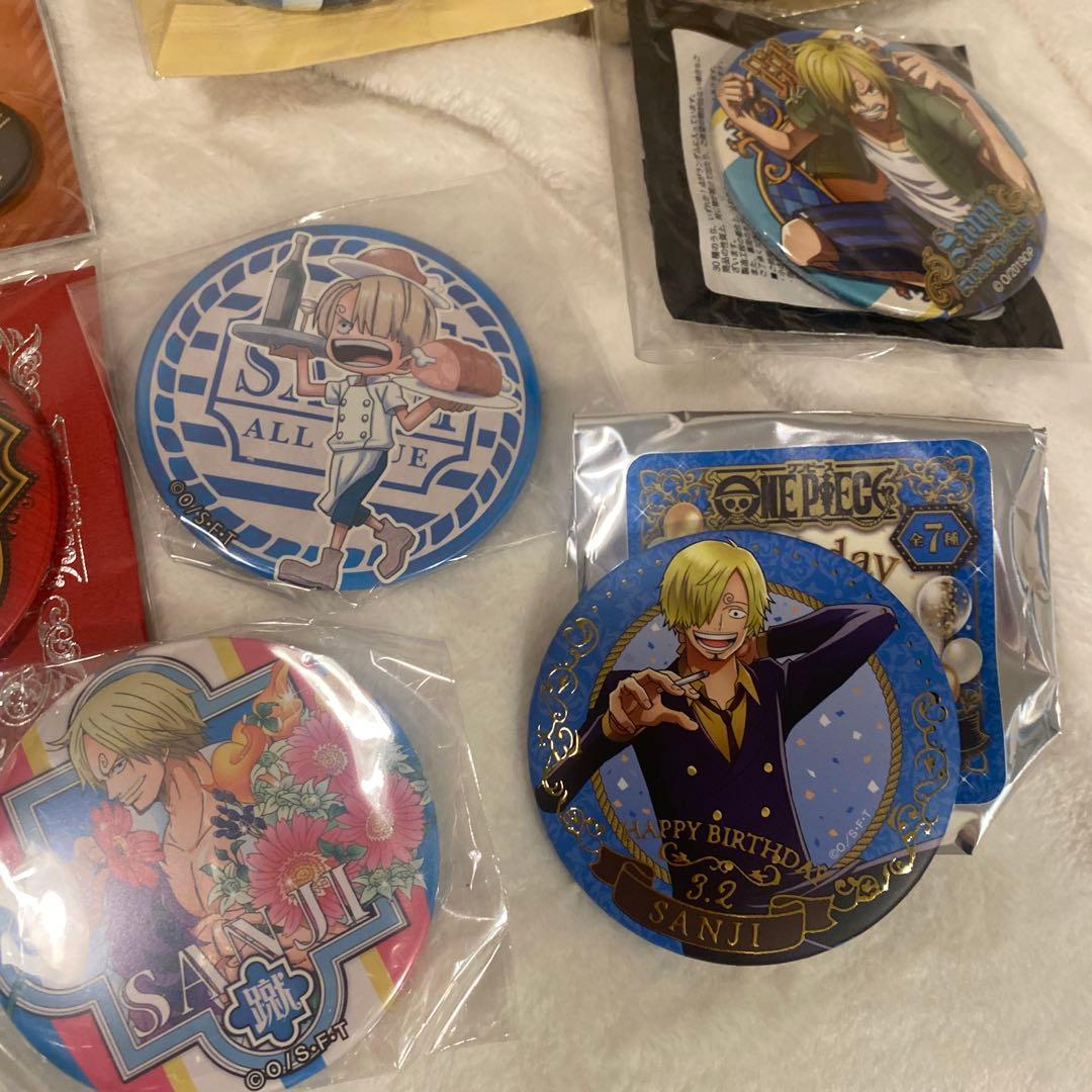 【限定値下】ONE PIECE　サンジ　輩　BIRTHDAY　缶バッジ　21種