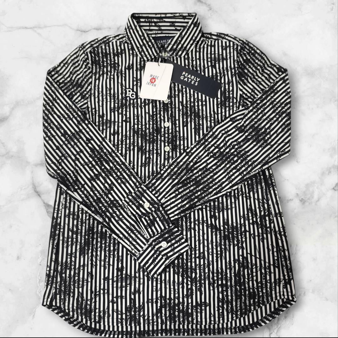 【新品75%off】パーリーゲイツ PEARLY GATES 花柄長袖シャツ S