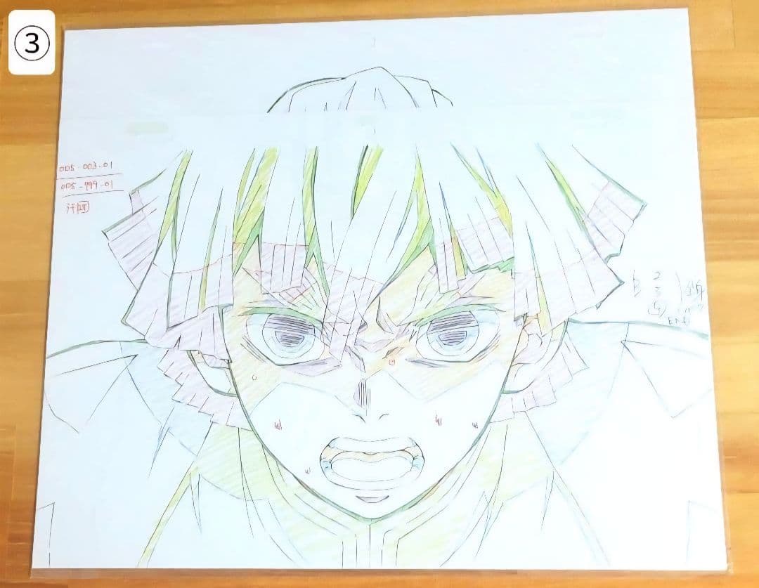 鬼滅の刃 Blu-ray 特典 複製原画 フルコンプセット 竈門炭治郎立志編
