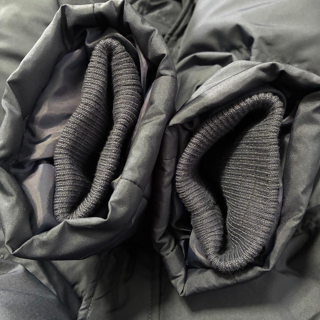 【美品】ミズノ ダウンベンチコート ネイビー 2XL 防寒 スーパーロング