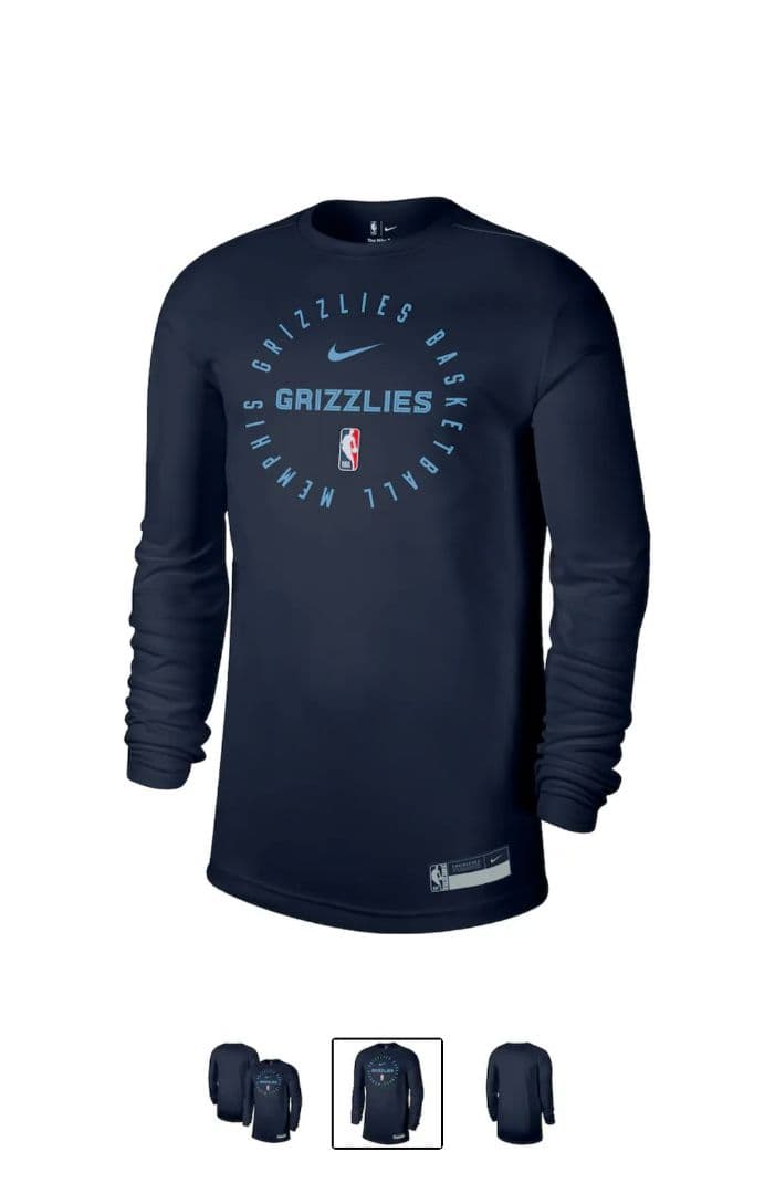 ウェア MEMPHIS GRIZZLIES ON COURT PRACTICE L/S