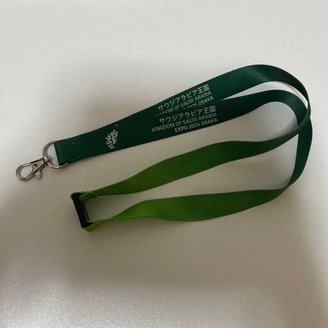 EXPO 万博 サウジアラビア ネックストラップ ピンバッジ 他 新品