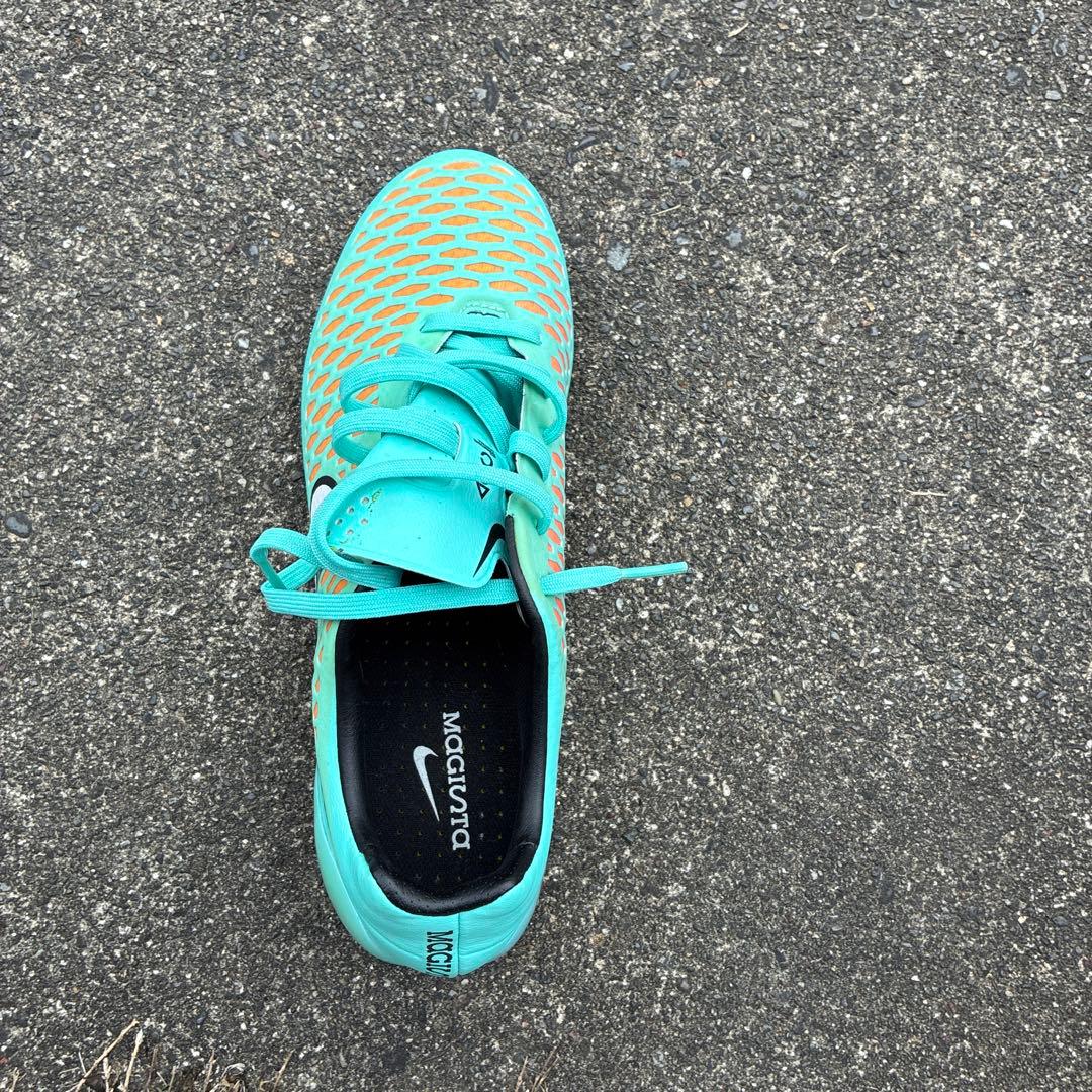 Nike Macuta アクア・オレンジ スパイクシューズ