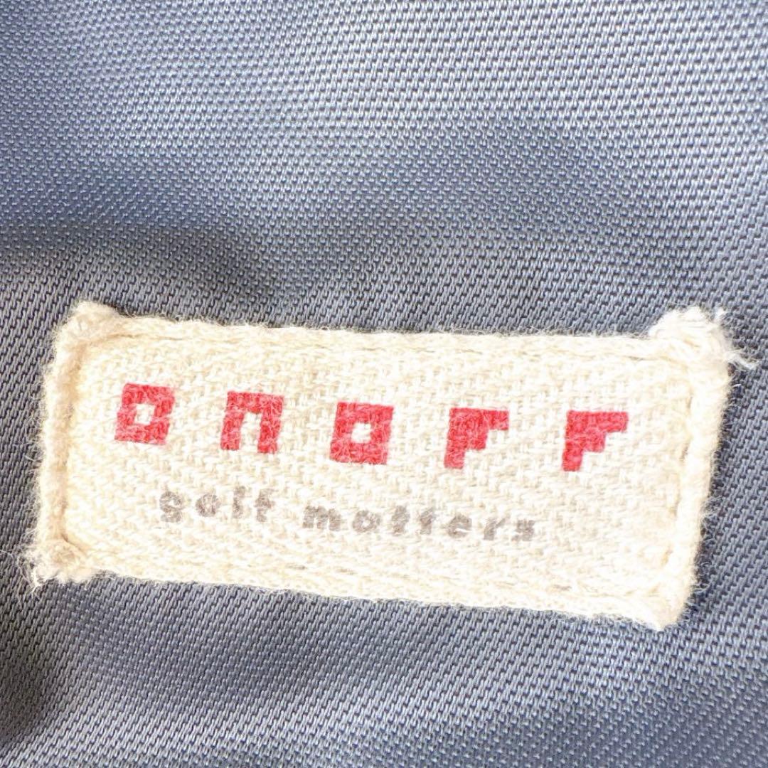 【良品】ONOFF オノフ ナイロン ボストンバック ゴルフ ネイビー