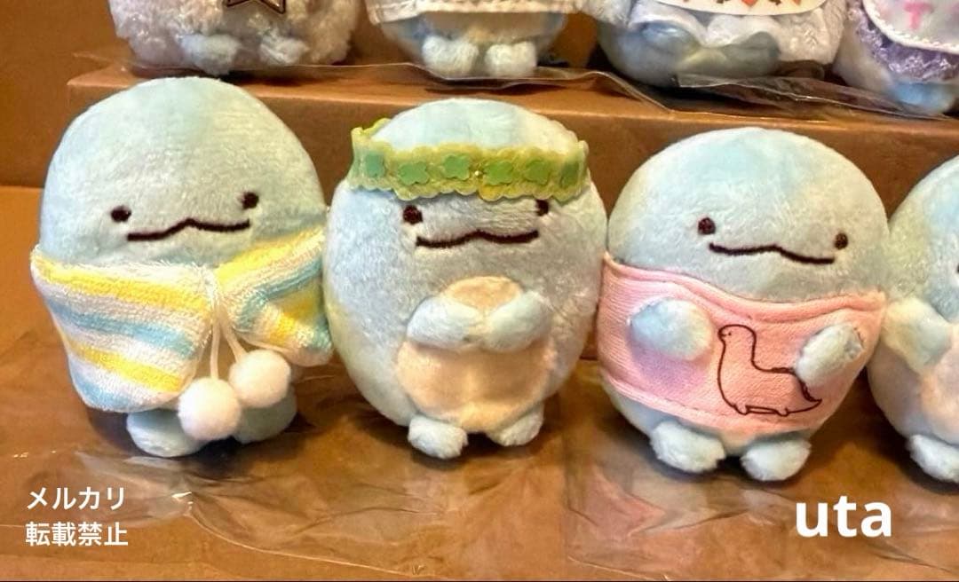 【レア・限定品有り】＊すみっコぐらし　てのりぬいぐるみ　まとめ（とかげ）計10点