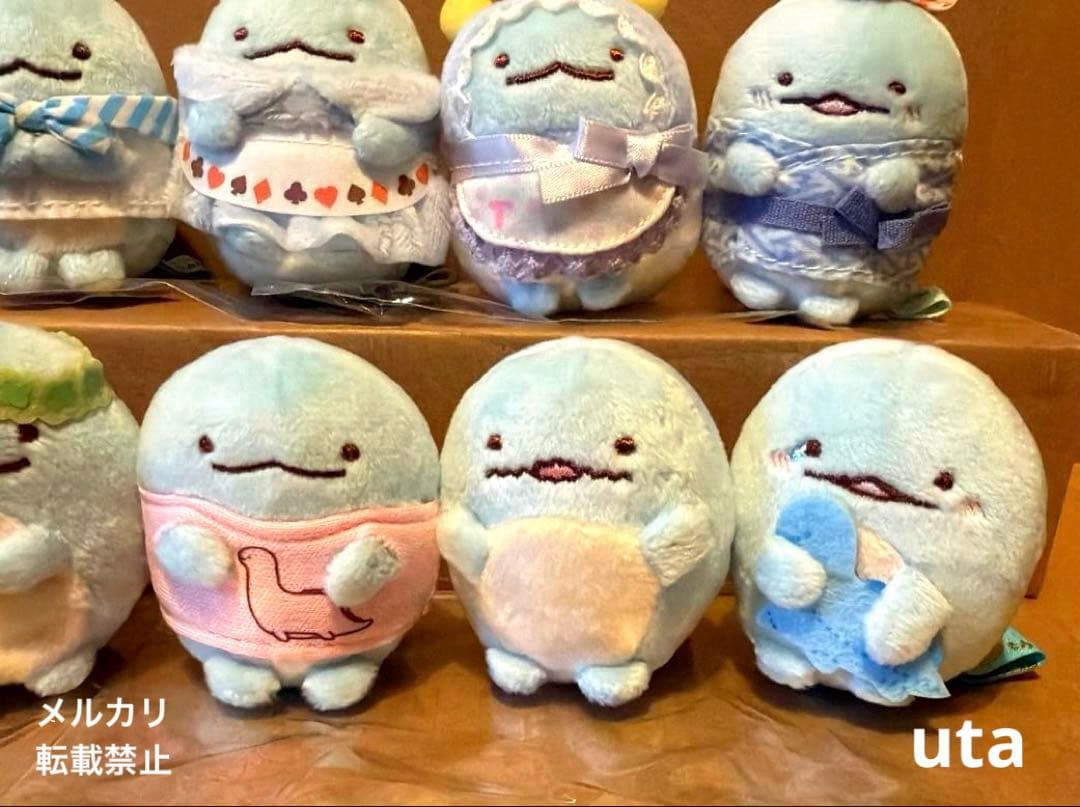 【レア・限定品有り】＊すみっコぐらし　てのりぬいぐるみ　まとめ（とかげ）計10点