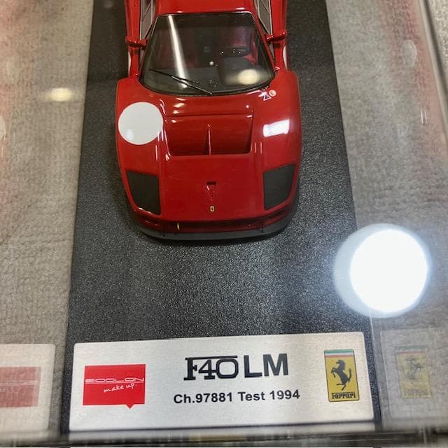GA7541◆EIDOLON1/43フェラーリF40 LMミニカー 超美品♪