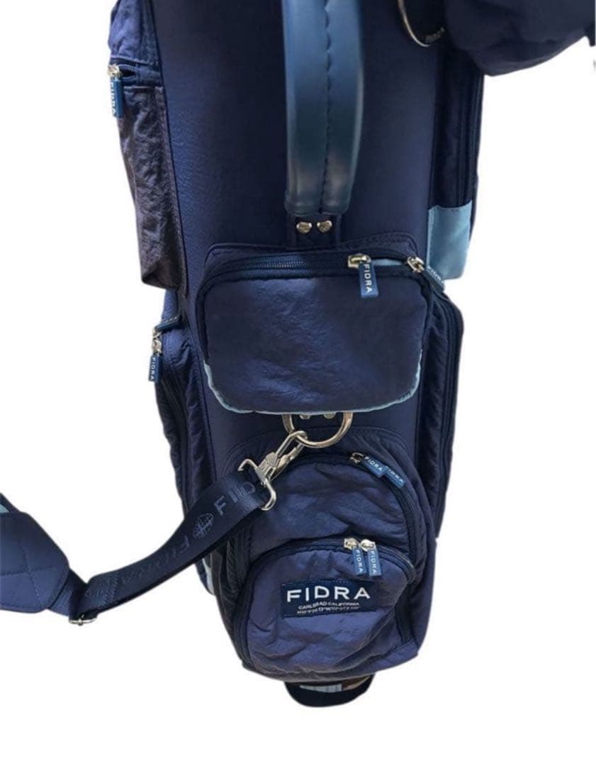 【売り尽くしセール‼️】【極美品✨】FIDRA ゴルフバッグ ネイビー