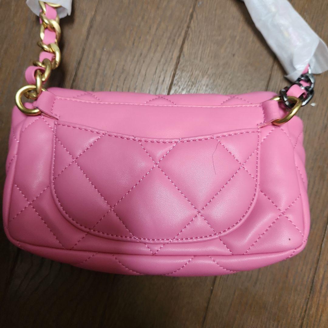気まぐれお値下げノベルティ　ピンク　ミニショルダーバッグ