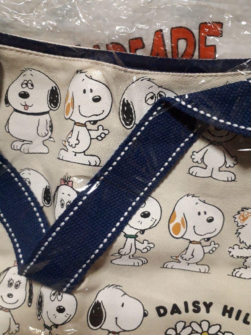 オラフ peanuts　デイジーヒルパピーズ　　キャンパストート L　　レア