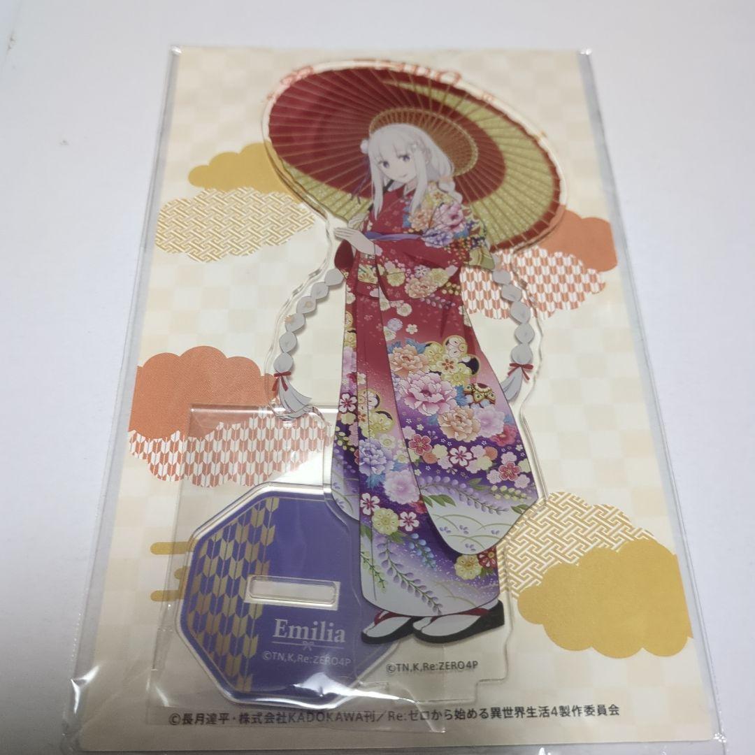 リゼロ　エミリア　スバル　ベアトリス　アクリルスタンド