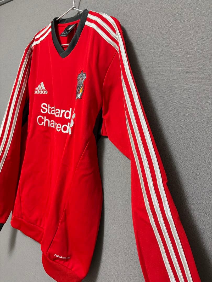 リバプールFC adidas 長袖ジャージ XO