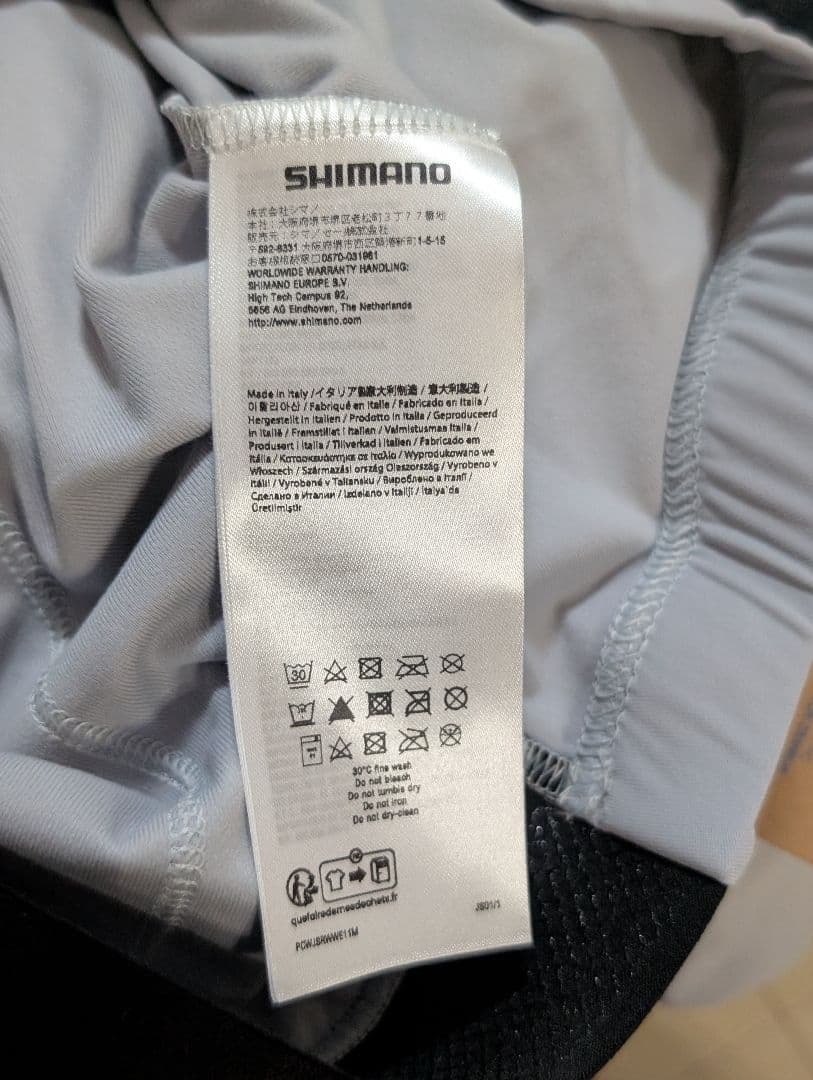 新品　SHIMANO　S-PHYRE ロングスリーブサーマルジャージ