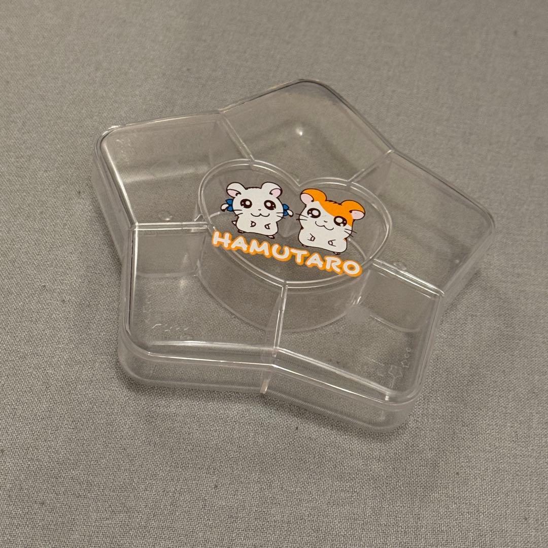 とっとこハム太郎星形クリアボックス透明ケース小物入れりぼんちゃん平成