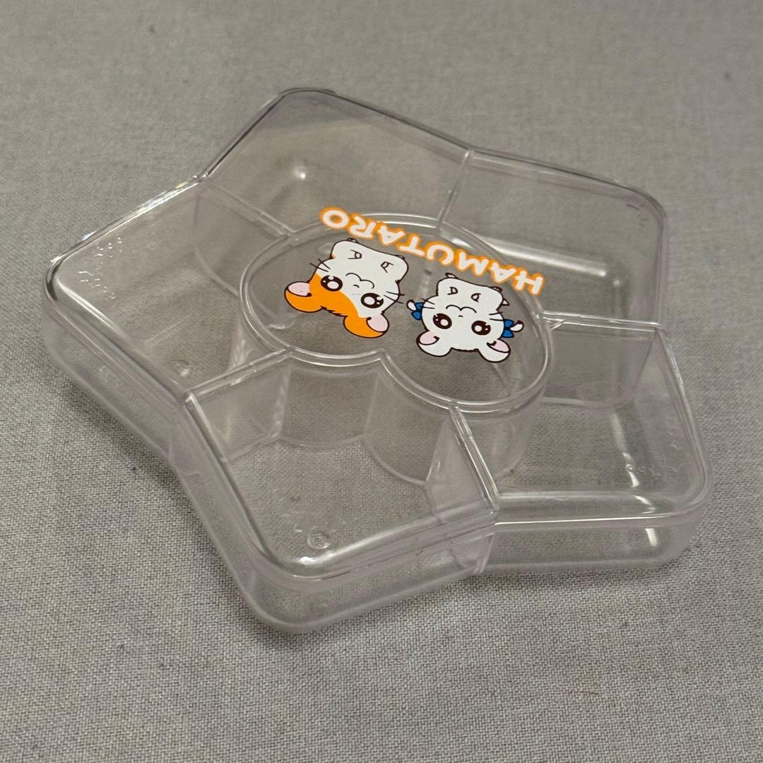 とっとこハム太郎星形クリアボックス透明ケース小物入れりぼんちゃん平成