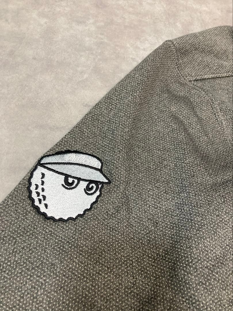 NIKE × MALBON GOLF サーマフィット ハーフジップシャツ