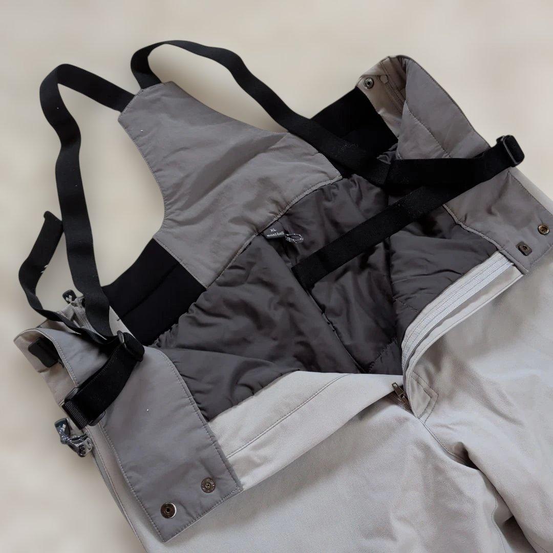 montbell モンベル ドライテック インシュレーテッドビブ メンズ XL