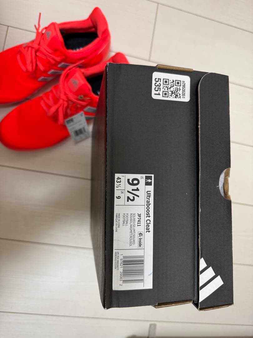 スパイク adidas ultraboost football cleats 9.5