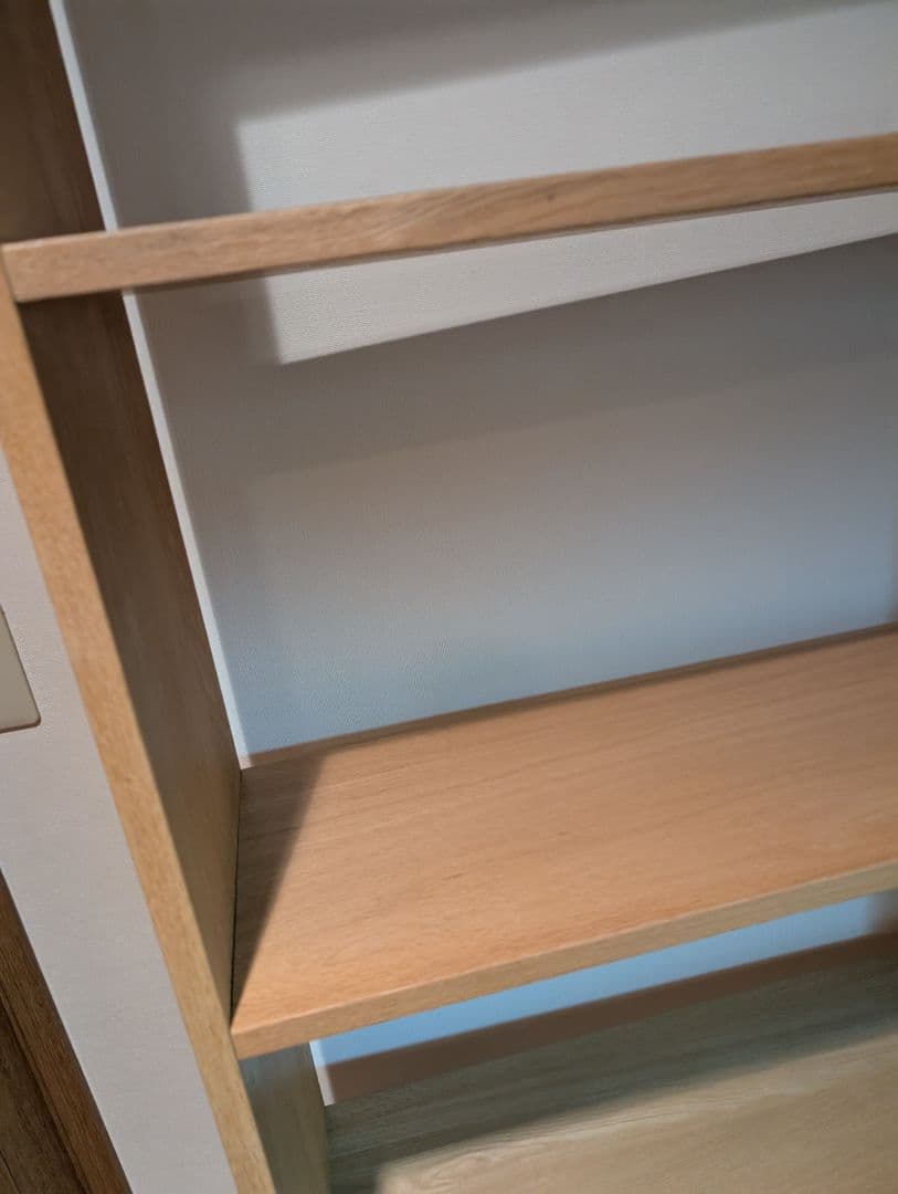《送料込》無印良品 スタッキングシェルフワイド 5段 オーク 棚収納