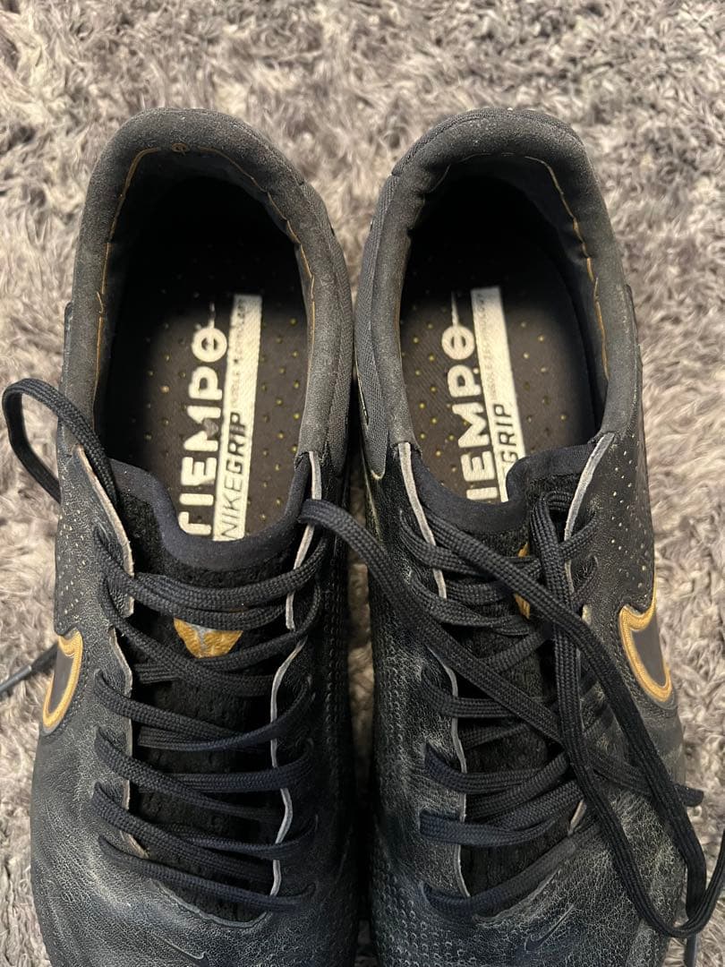 NIKE レジェンド9エリート（ブラックxゴールド）サッカー26.5cm