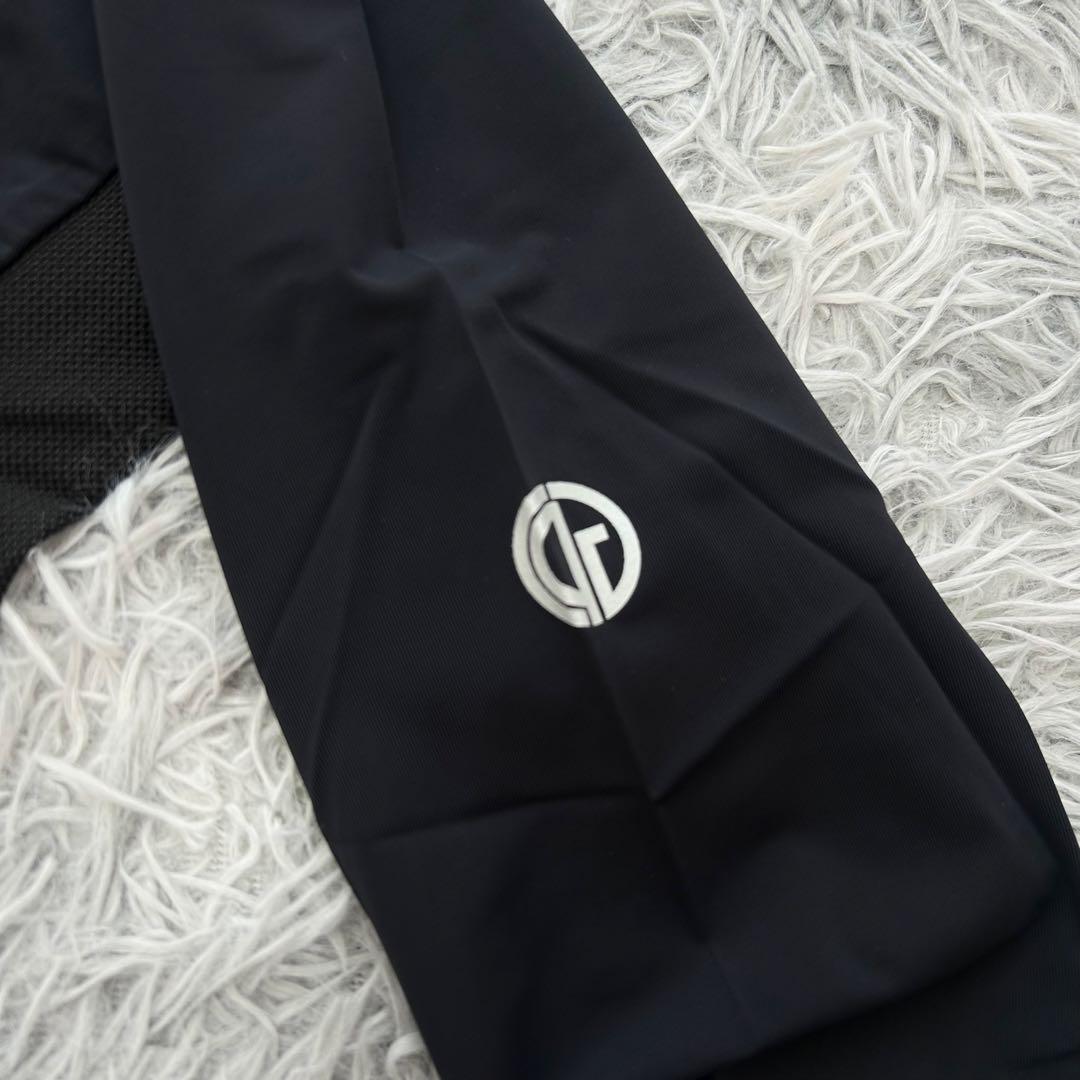 新品　CPG GOLF 長袖ポロシャツ　冷感　ストレッチ　ブラック　ネイビー　1
