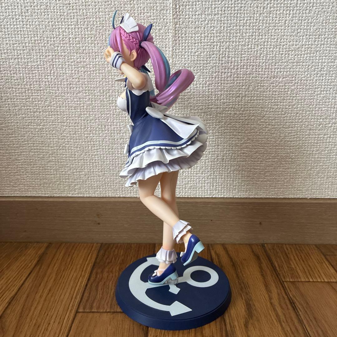 湊あくあ 1/7スケール 塗装済み完成品 フィギュア顔パーツ付 開封済み