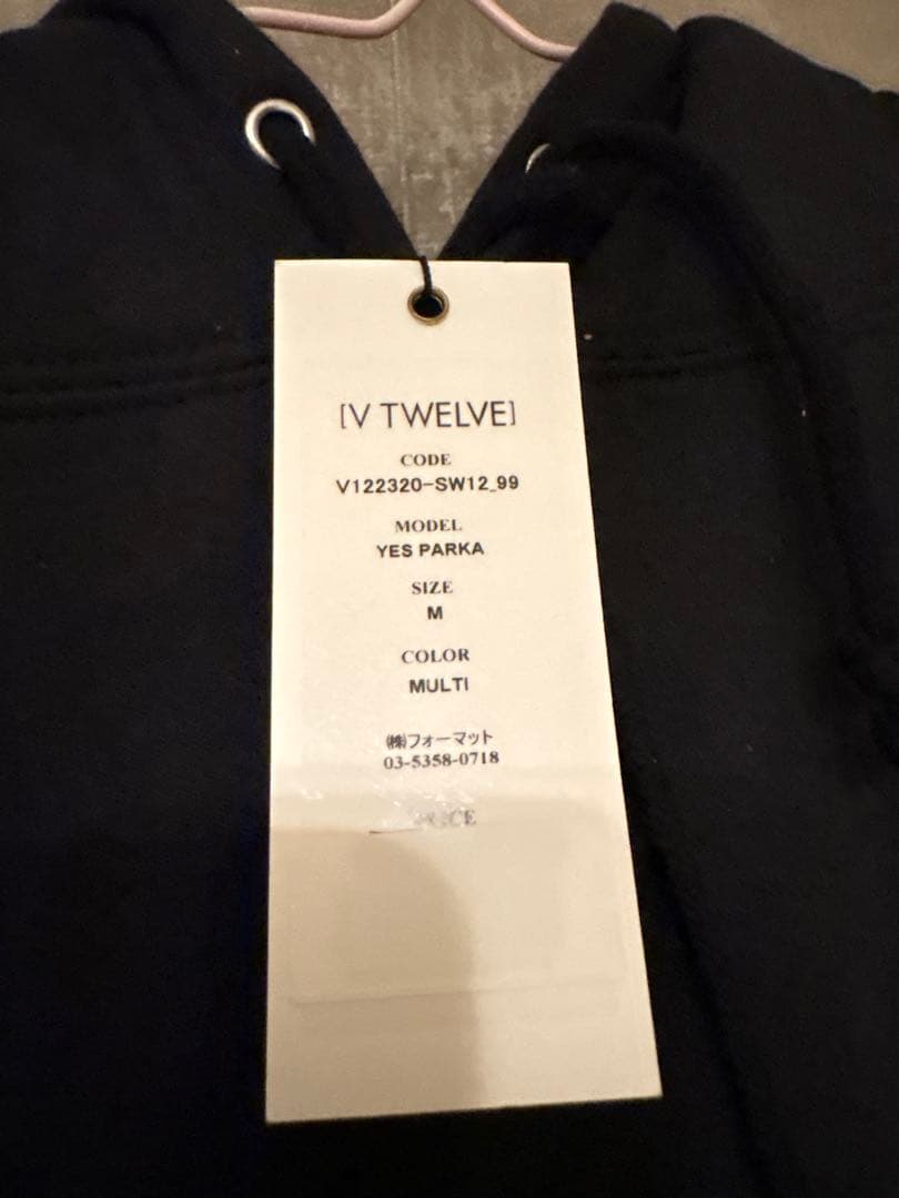 V TWELVE YES PARKA Mサイズ