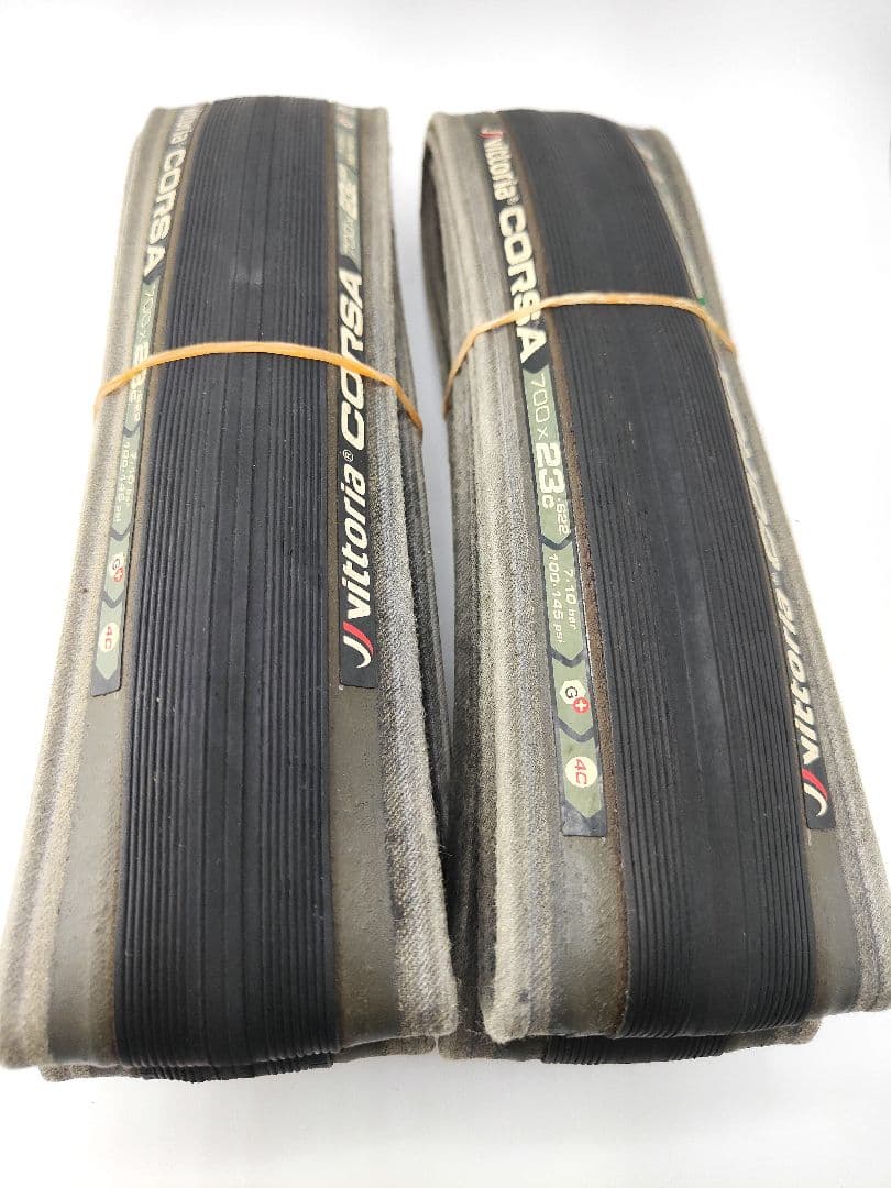 Vittoria CORSA 700×23c2本 クリンチャータイヤ低走行美品☆