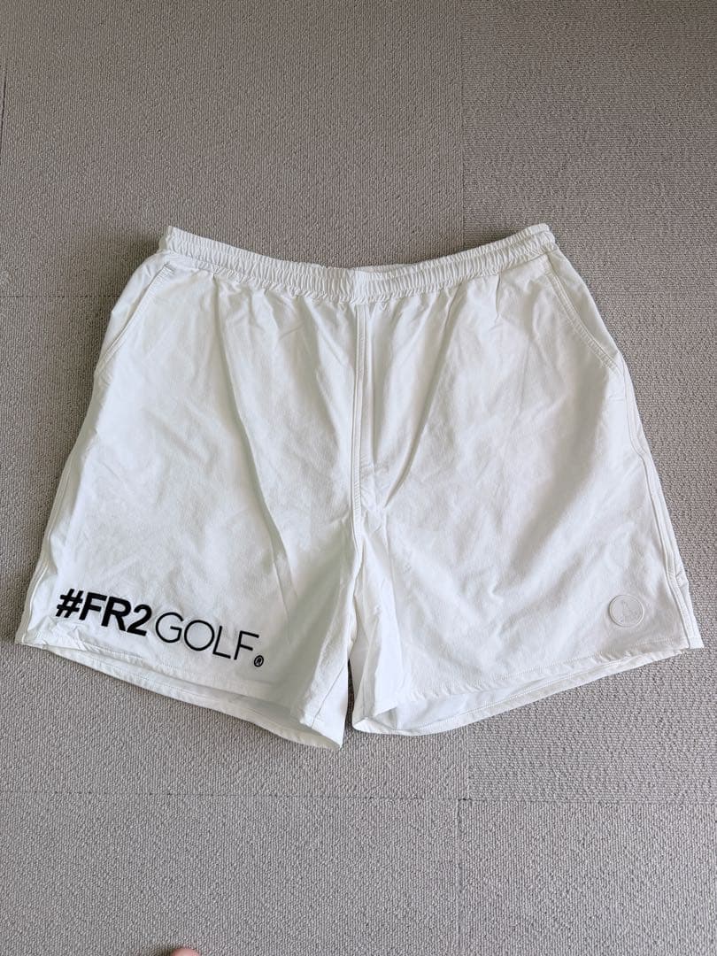 FR2GOLF ハーフパンツ　#FR2 GOLF ショートパンツ　ホワイト
