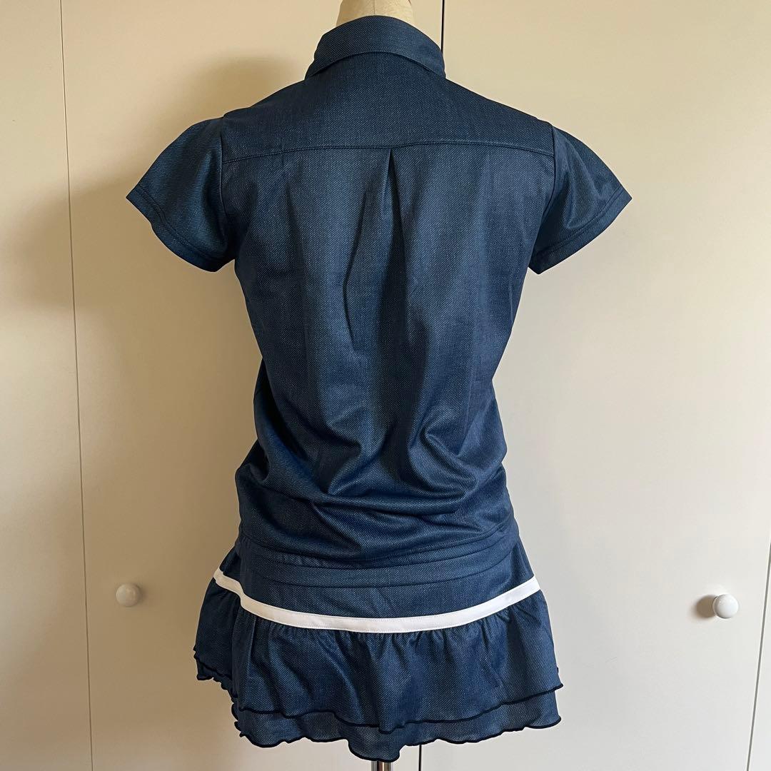 【美品】バボラ　ゲームシャツ　テニスウェア　上下セット　L スコート　Tシャツ