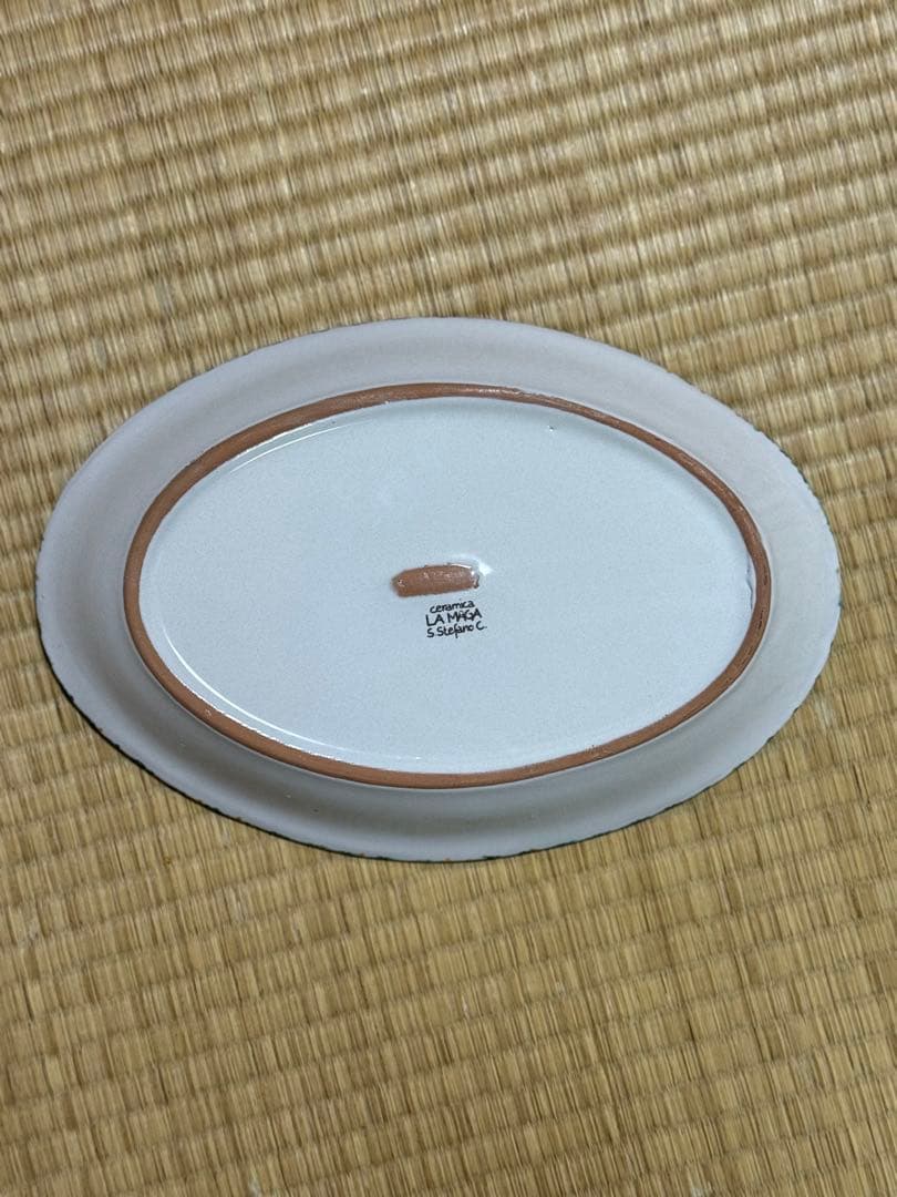 シチリア　マヨリカ焼き　2枚セット