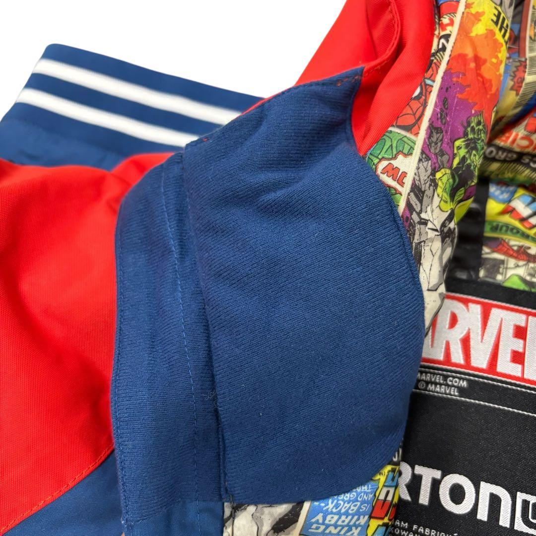 【即日発送 極美品】バートン マーベル スパイダーマン キッズスノーボードウェア