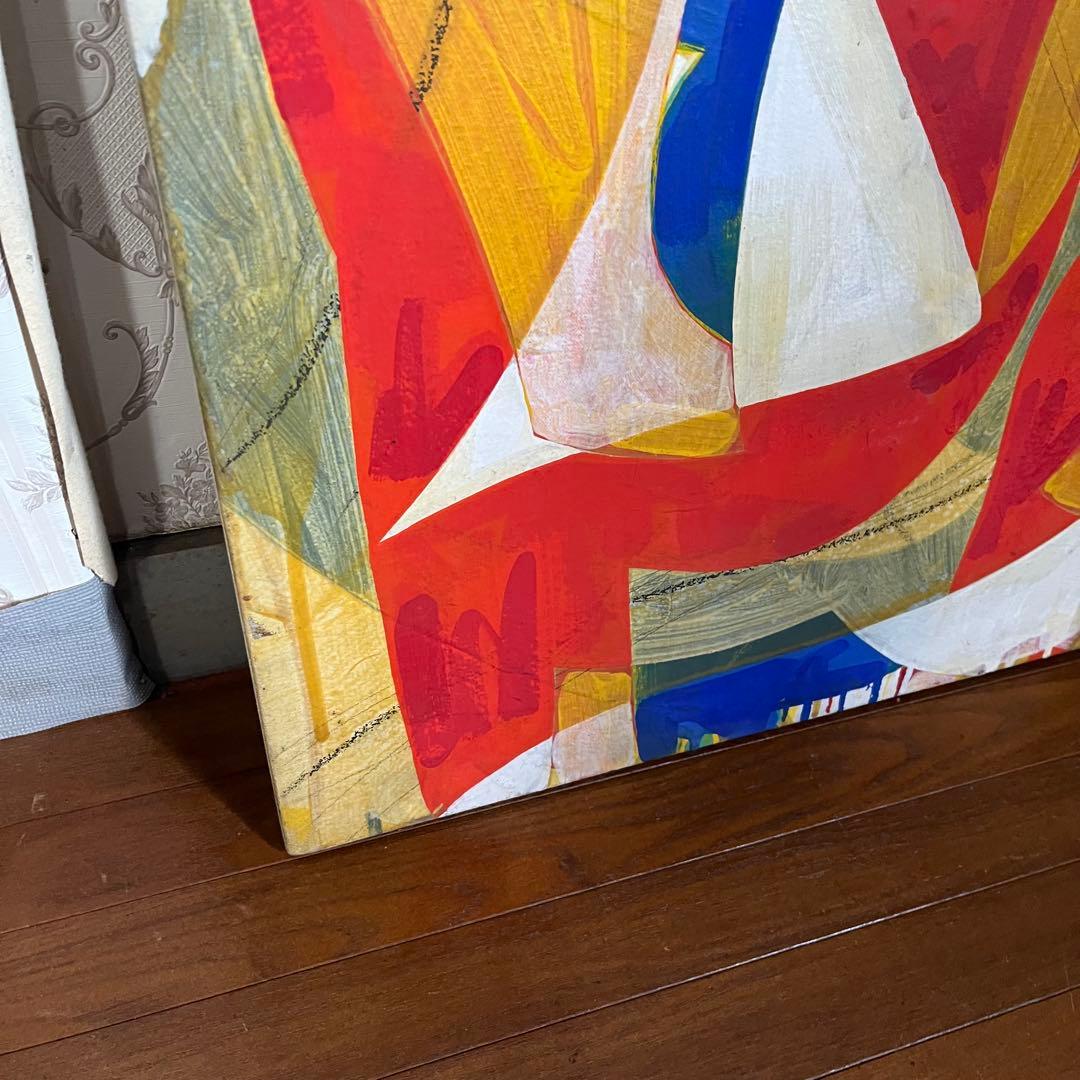 【蔵出し】アート作品 絵画 抽象画 美術品 骨董品 古美術 オブジェ インテリア