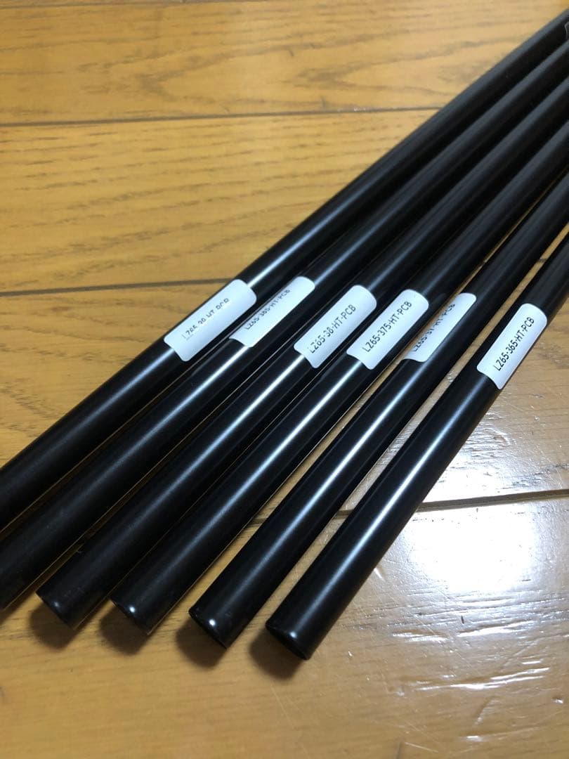 新品 プロジェクトX LZオールブラック 6.5 #５〜Pw 6本 新品未使用