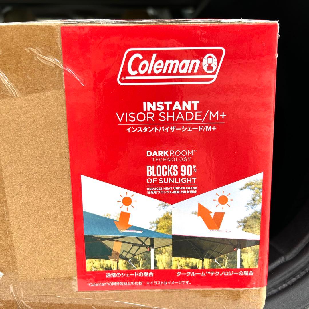 【新品】Coleman インスタントバイザーシェード/M+