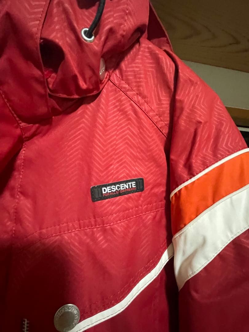 DESCENTE デサントAG Titan Thermo レッド赤スキーウェア