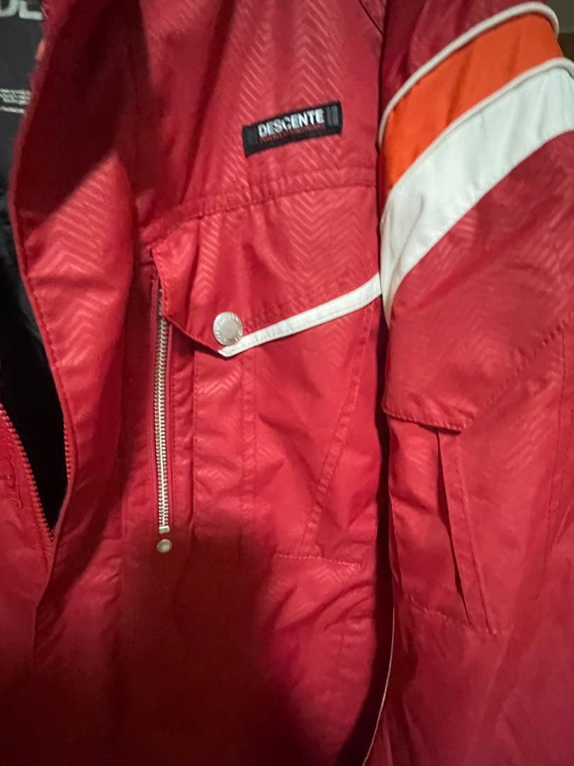 DESCENTE デサントAG Titan Thermo レッド赤スキーウェア