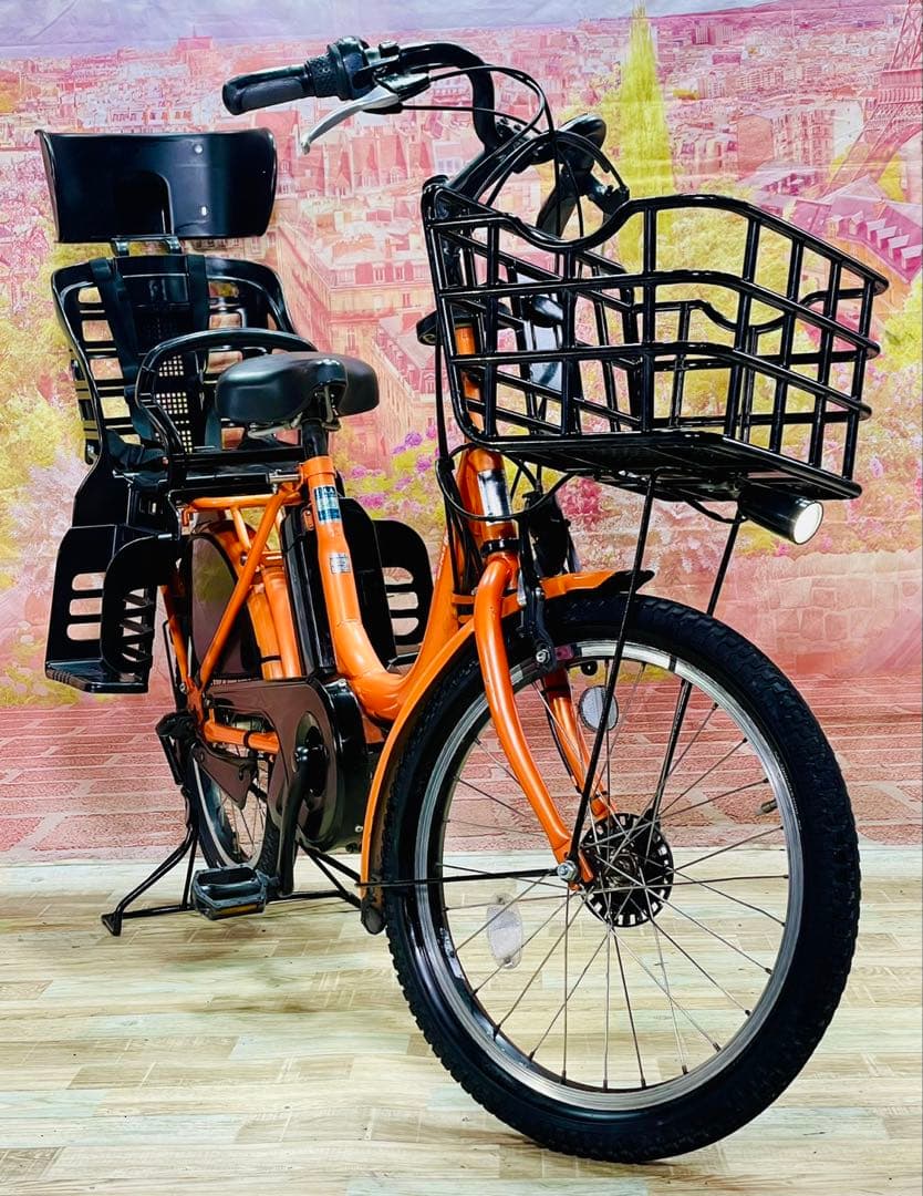 ZK3821 電動自転車 ヤマハ パスバビー 子供乗せ 20インチ