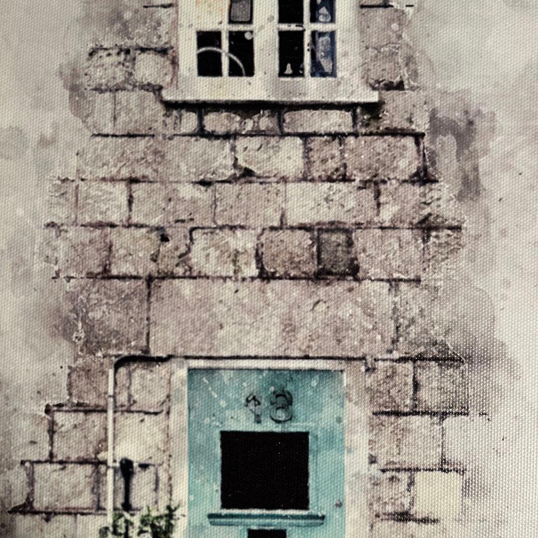 キャンバスプリントアート door 絵画 額付 インテリア