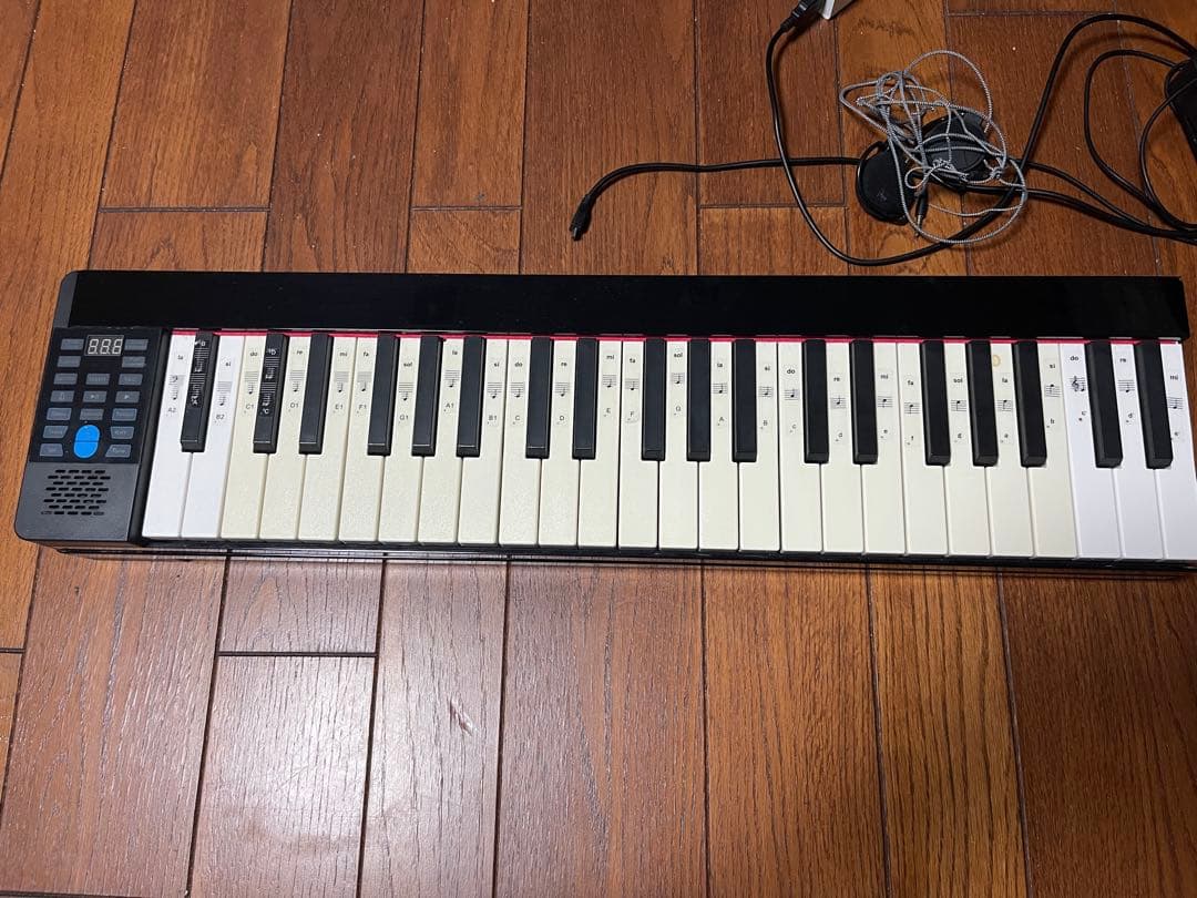 Longeye FOLD 電子ピアノ88鍵盤 折り畳み式 デジタルピアノMIDI