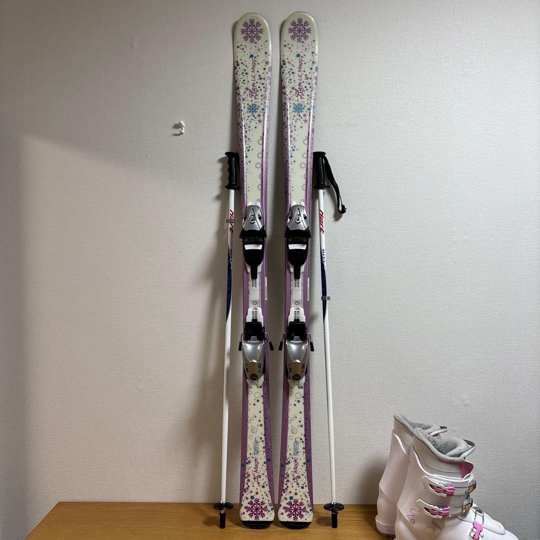ELANhead ジュニアスキーストック付セット　140cm 25-25.5cm