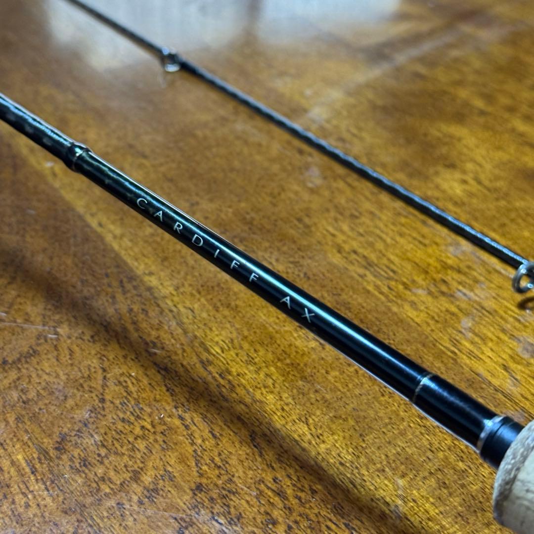 美品 シマノ 21カーディフ AX S60 SUL-FF トラウトロッド
